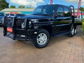 2022 Mahindra Pik-Up MY23 S11 4x4 Black 6 Speed Automatic Dual Cab Chassis