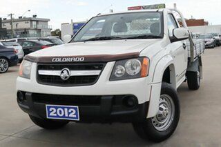2011 Holden Colorado RC MY11 LX 4x2 White 5 Speed Manual Cab Chassis