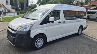 2020 Toyota HiAce GDH322R Commuter (12 Seats) White 6 Speed Automatic Bus.