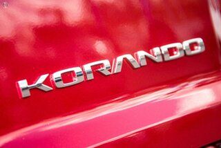 2023 Ssangyong Korando C300 MY23 EX 2WD Cherry Red 6 Speed Sports Automatic Wagon