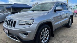 2013 Jeep Grand Cherokee WK MY14 Limited (4x4) Silver 8 Speed Automatic Wagon.