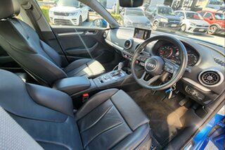2018 Audi A3 8V MY18 Sport Sportback S Tronic Blue 7 Speed Sports Automatic Dual Clutch Hatchback