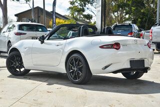 2022 Mazda MX-5 ND SKYACTIV-Drive Snowflake White Pearl 6 Speed Sports Automatic Roadster.