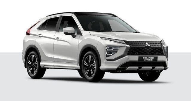 New Mitsubishi Eclipse Cross YB MY23 Exceed 2WD Victoria Park, 2023 Mitsubishi Eclipse Cross YB MY23 Exceed 2WD White 8 Speed Constant Variable Wagon