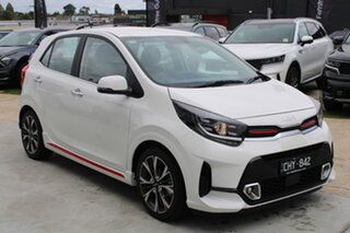 2023 Kia Picanto JA MY23 GT-Line Clear White 4 Speed Automatic Hatchback.