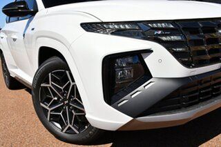 2023 Hyundai Tucson NX4.V2 MY24 Elite AWD N Line White Cream 8 Speed Sports Automatic Wagon.