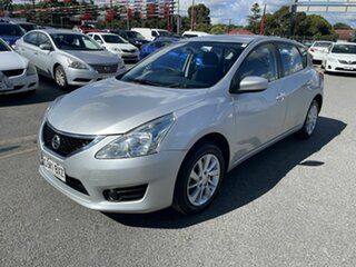 2015 Nissan Pulsar C12 Series 2 ST Silver 1 Speed Constant Variable Hatchback.