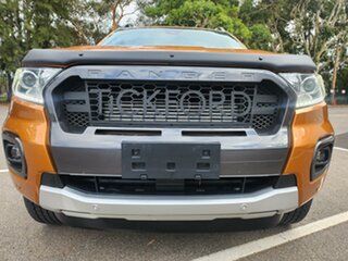 2018 Ford Ranger PX MkII 2018.00MY Wildtrak Double Cab Orange 6 Speed Sports Automatic Utility