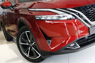 2023 Nissan Qashqai J12 MY23 Ti X-tronic Fuji Sunset Red 1 Speed Constant Variable Wagon