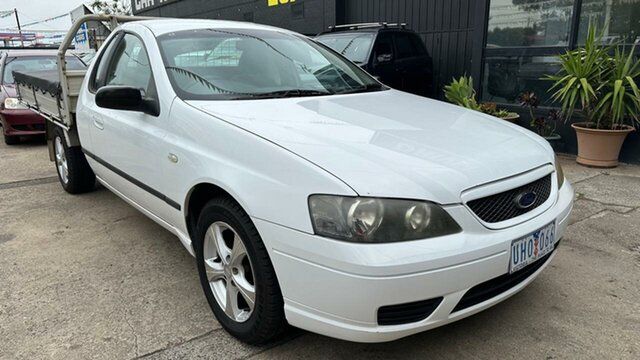 Used Ford Falcon BF XL Super Cab Maidstone, 2006 Ford Falcon BF XL Super Cab White 4 Speed Sports Automatic Cab Chassis