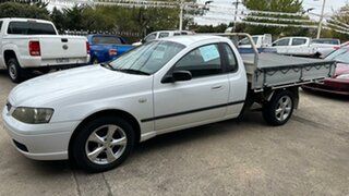 2006 Ford Falcon BF XL Super Cab White 4 Speed Sports Automatic Cab Chassis