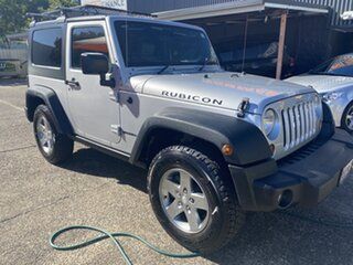 2010 Jeep Wrangler JK MY2010 Rubicon Silver 4 Speed Automatic Softtop.