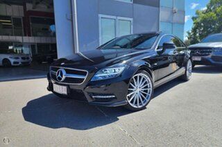 2011 Mercedes-Benz CLS-Class C218 CLS350 BlueEFFICIENCY Coupe 7G-Tronic Black 7 Speed.