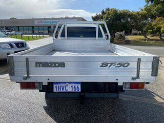 2012 Mazda BT-50 XT (4x2) White 6 Speed Manual Cab Chassis