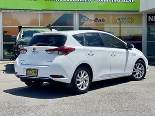 2017 Toyota Corolla ZWE186R Hybrid White 1 Speed Constant Variable Hatchback