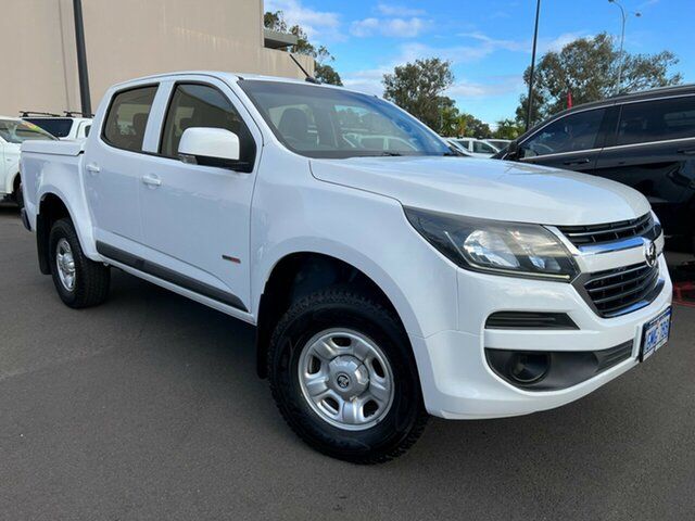 Used Holden Colorado RG MY18 LS Pickup Crew Cab 4x2 East Bunbury, 2018 Holden Colorado RG MY18 LS Pickup Crew Cab 4x2 White 6 Speed Sports Automatic Utility