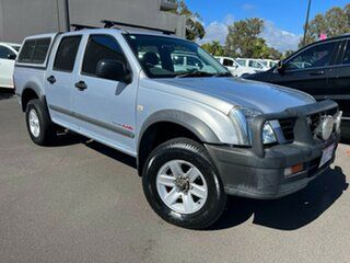 2005 Holden Rodeo RA MY05.5 LX Crew Cab Grey 4 Speed Automatic Utility.