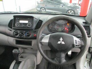 2009 Mitsubishi Triton ML MY09 GLX 4x2 White 4 Speed Automatic Cab Chassis