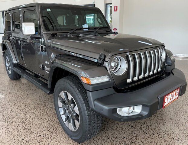 Used Jeep Wrangler JL MY23 Unlimited Overland Winnellie, 2022 Jeep Wrangler JL MY23 Unlimited Overland Grey 8 Speed Automatic Hardtop