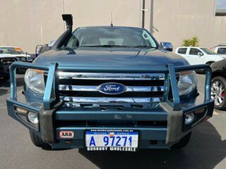 2014 Ford Ranger PX XLT Double Cab Blue 6 Speed Sports Automatic Utility