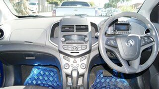 2012 Holden Barina TM Blue 6 Speed Automatic Hatchback