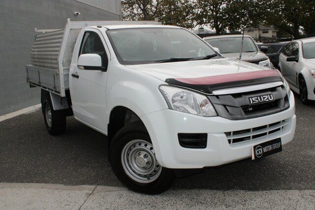 Used Isuzu D-MAX MY15 SX Crew Cab 4x2 High Ride Ferntree Gully, 2015 Isuzu D-MAX MY15 SX Crew Cab 4x2 High Ride White 5 Speed Sports Automatic Cab Chassis