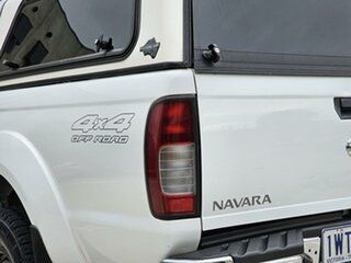 2014 Nissan Navara D22 S5 ST-R White 5 Speed Manual Utility