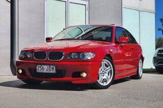 2005 BMW 3 Series E46 MY05 325Ci Steptronic Red 5 Speed Sports Automatic Coupe.