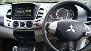 2013 Mitsubishi Triton MN MY12 GL-R (4x4) White 5 Speed Manual Double Cab Utility