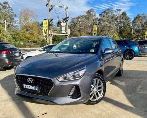 Used Hyundai i30 PD2 MY19 Active Goulburn, 2019 Hyundai i30 PD2 MY19 Active Grey 7 Speed Sports Automatic Dual Clutch Hatchback