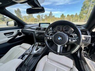 2017 BMW 4 Series F36 430i Gran Coupe Sport Line Black 8 Speed Sports Automatic Hatchback