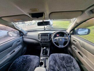 2015 Mitsubishi Triton MQ MY16 GLX Double Cab Silver 6 Speed Manual Utility