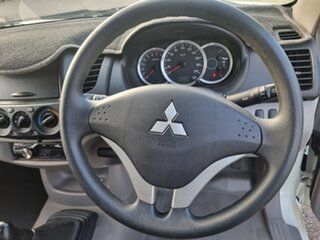 2014 Mitsubishi Triton MN MY15 GL 4x2 White 5 Speed Manual Cab Chassis