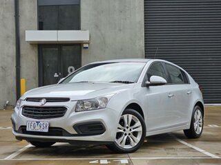 2015 Holden Cruze JH Series II MY15 Equipe Silver 6 Speed Sports Automatic Hatchback.