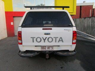 2008 Toyota Hilux GGN25R MY08 SR White 5 Speed Manual Utility