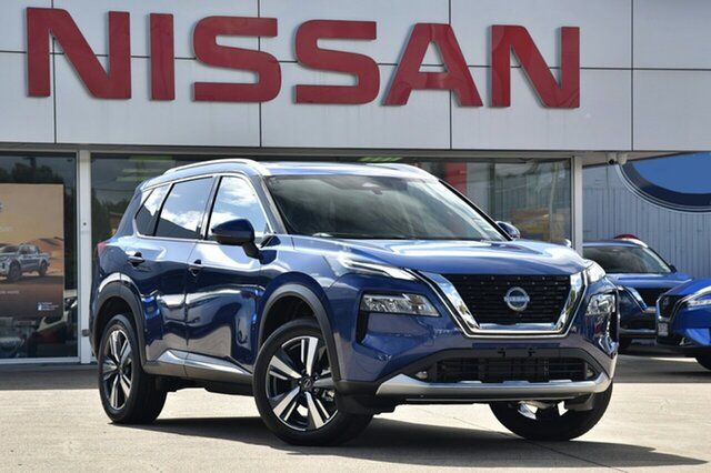 New Nissan X-Trail T33 MY23 Ti-L X-tronic 4WD Newstead, 2024 Nissan X-Trail T33 MY23 Ti-L X-tronic 4WD Blue 7 Speed Constant Variable Wagon