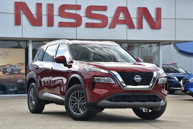 New Nissan X-Trail T33 MY23 ST X-tronic 4WD Devonport, 2023 Nissan X-Trail T33 MY23 ST X-tronic 4WD Scarlet 7 Speed Constant Variable Wagon