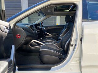 2013 Hyundai Veloster FS2 SR Coupe Turbo White 6 Speed Sports Automatic Hatchback