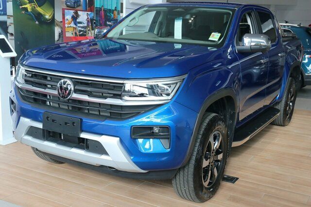 New Volkswagen Amarok NF MY23 TDI600 4MOTION Perm Style Botany, 2023 Volkswagen Amarok NF MY23 TDI600 4MOTION Perm Style Blue 10 Speed Automatic Utility
