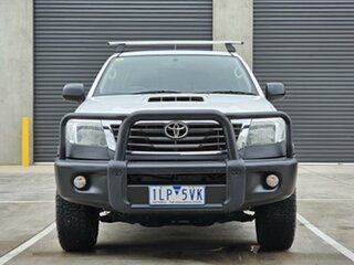 2012 Toyota Hilux KUN26R MY12 SR Double Cab White 4 Speed Automatic Utility.