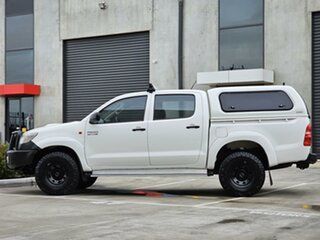 2012 Toyota Hilux KUN26R MY12 SR Double Cab White 4 Speed Automatic Utility