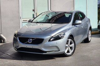 2015 Volvo V40 M Series MY15 T4 Adap Geartronic Luxury Silver 6 Speed Sports Automatic Hatchback