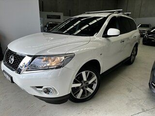 2015 Nissan Pathfinder R52 MY15 ST X-tronic 2WD White 1 Speed Constant Variable Wagon