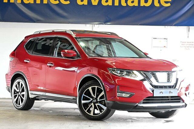 Used Nissan X-Trail T32 Series II Ti X-tronic 4WD Laverton North, 2018 Nissan X-Trail T32 Series II Ti X-tronic 4WD Red 7 Speed Constant Variable Wagon