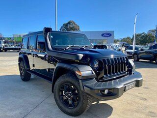 2021 Jeep Wrangler JL MY21 Unlimited - Willys Black 8 Speed Automatic Hardtop.