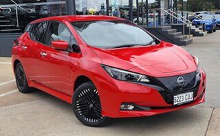 2022 Nissan Leaf ZE1 MY23 Flame Red 1 Speed Reduction Gear Hatchback.
