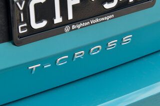 2023 Volkswagen T-Cross C11 MY23 85TSI DSG FWD Style Blue 7 Speed Sports Automatic Dual Clutch Wagon