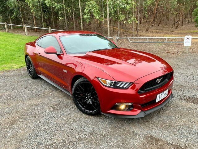 Used Ford Mustang FM GT Fastback SelectShift Geelong, 2016 Ford Mustang FM GT Fastback SelectShift Red 6 Speed Sports Automatic Fastback