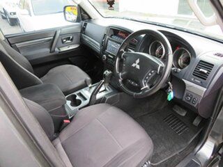 2011 Mitsubishi Pajero NT MY11 GLX LWB (4x4) Silver 5 Speed Auto Sports Mode Wagon