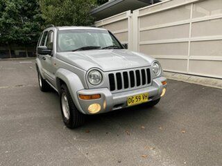 2002 Jeep Cherokee KJ MY2003 Limited Silver 4 Speed Automatic Wagon.